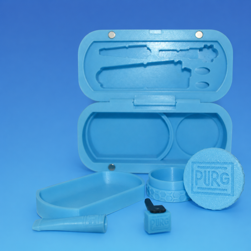 Wallet XL Blue (Glow in Dark)